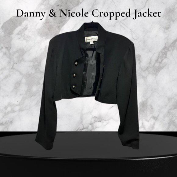 Danny & Nicole Cropped Jacket, - Picture 1 of 2
